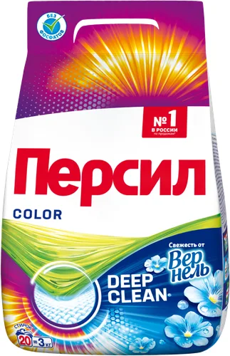 Стиральный порошок Persil Свежесть от Vernel для цветного белья 3 кг