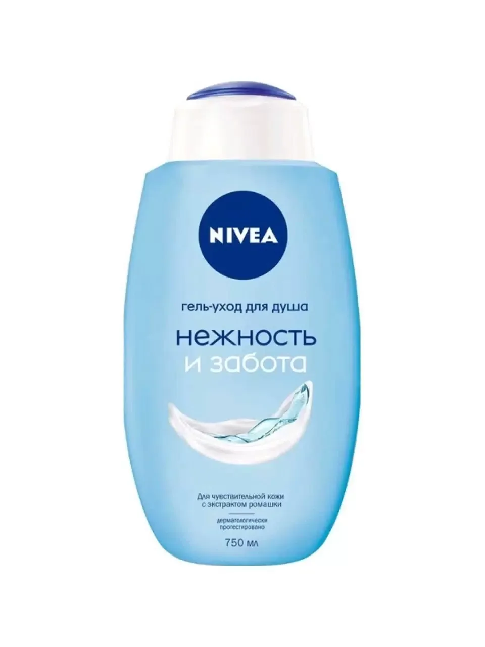 Гель-уход для душа Nivea Нежность и забота Увлажняющий 750 мл