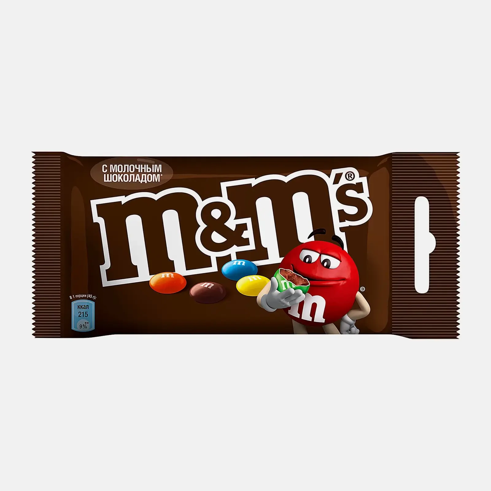Драже M&M's с молочным шоколадом 45 г