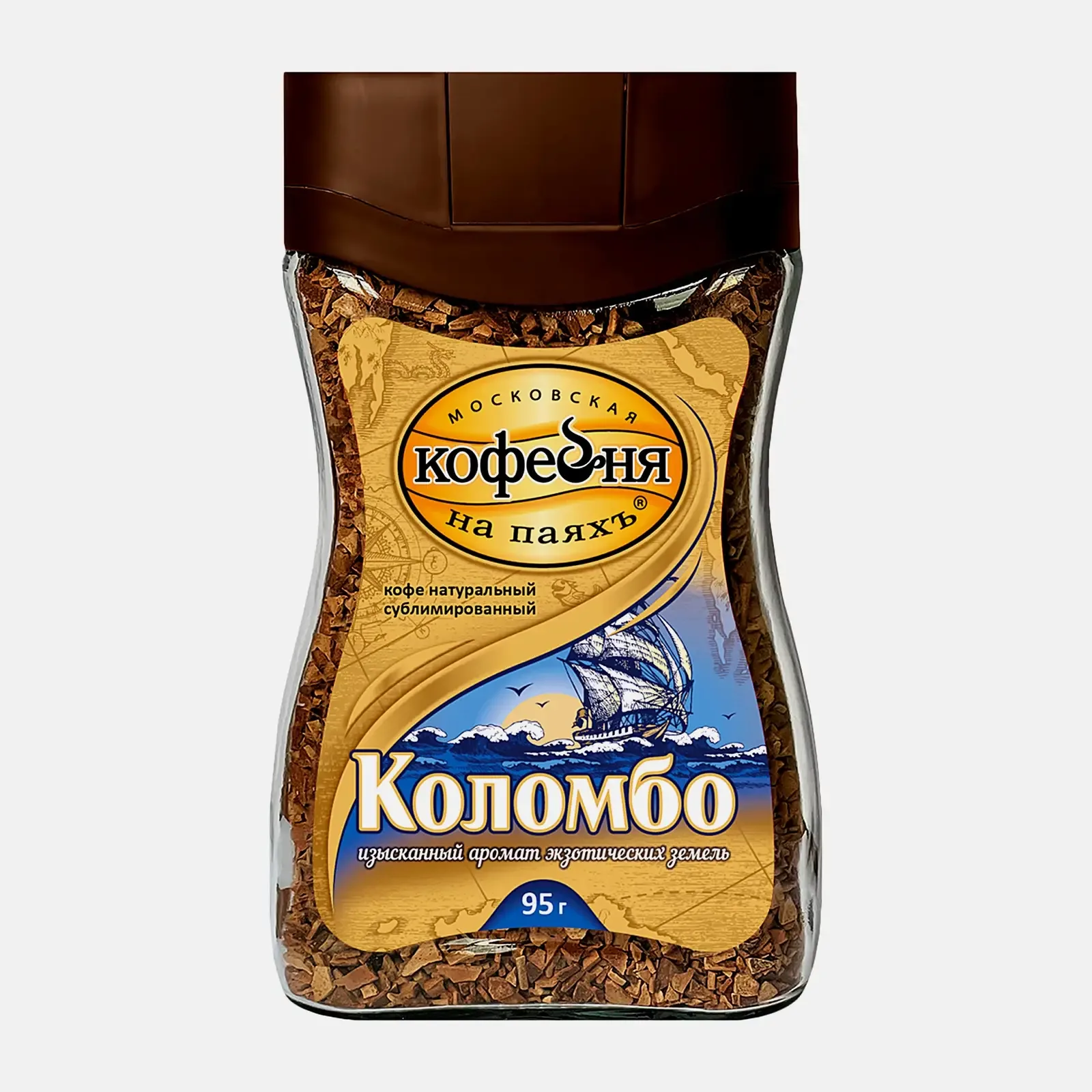 Кофе МКП Коломбо 95гр ст/б крист