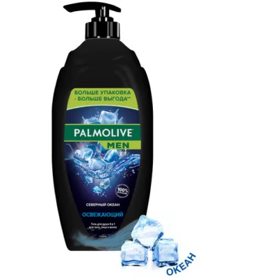 Гель для душа Palmolive Men Освежающий 3 в 1 750 мл