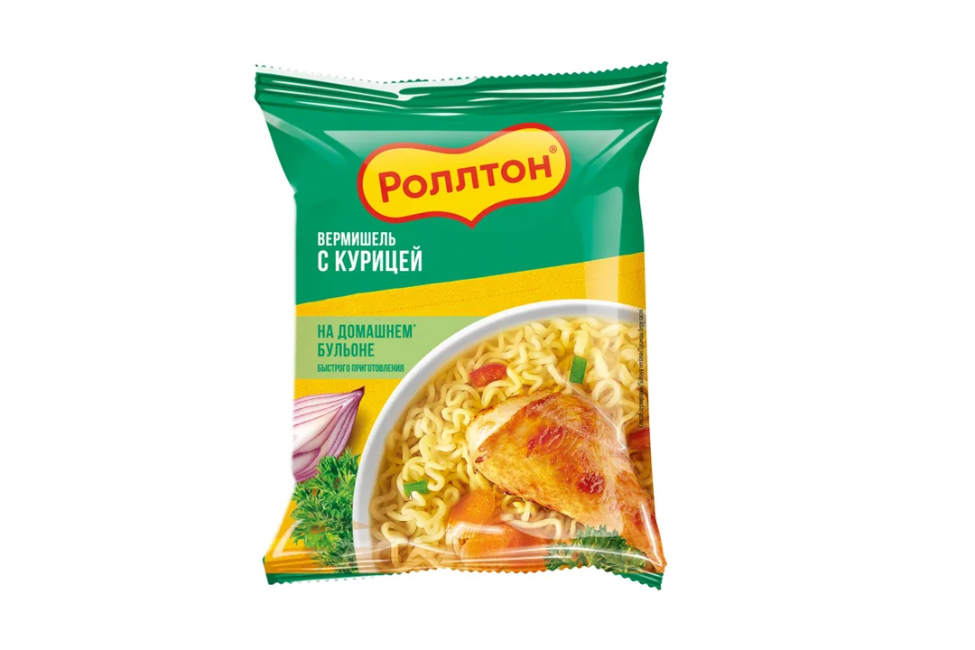 Вермишель б/п Роллтон куриная 60гр