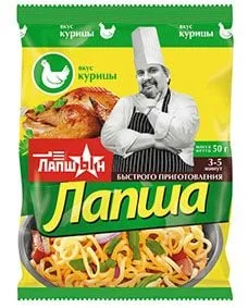 Вермишель б/п ЛапшЫн вкус курицы 50г