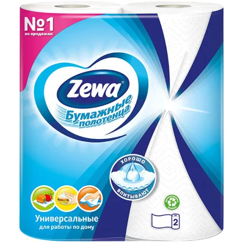 Бумажные полотенца Zewa 2 рулона