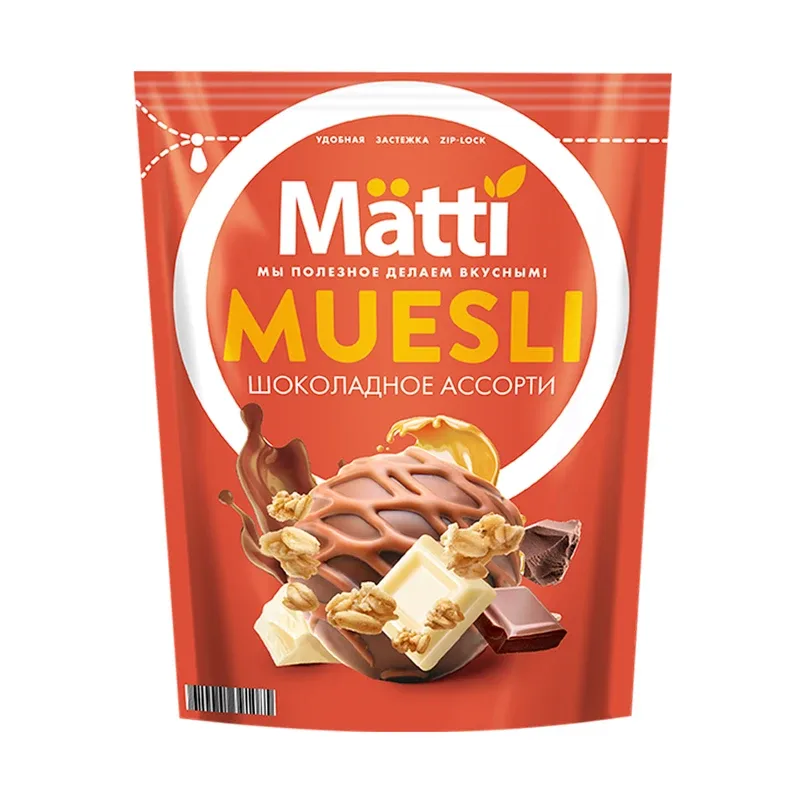 Мюсли Matti шоколадное ассорти 250 г