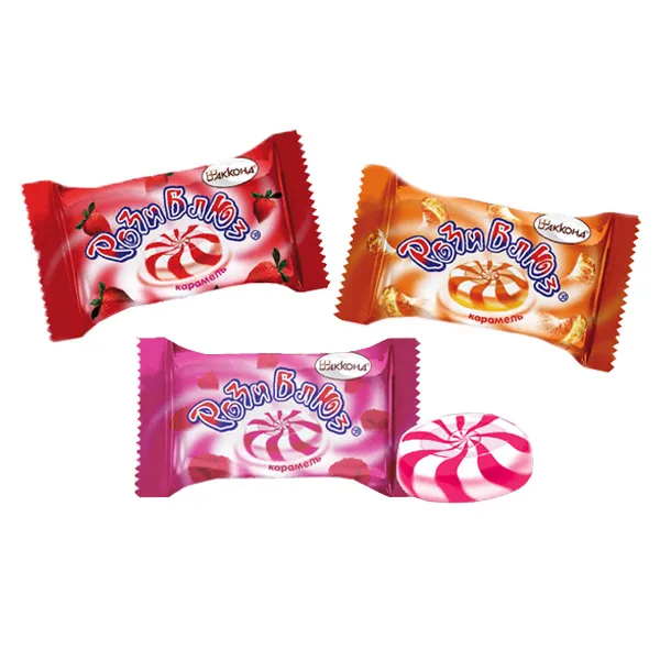 Карамель Рози Блюз ягодное ассорти 1кг.