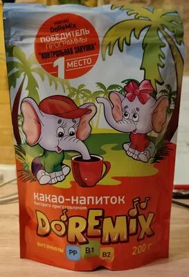Какао До Ре микс 200гр гран.Zip-пакет