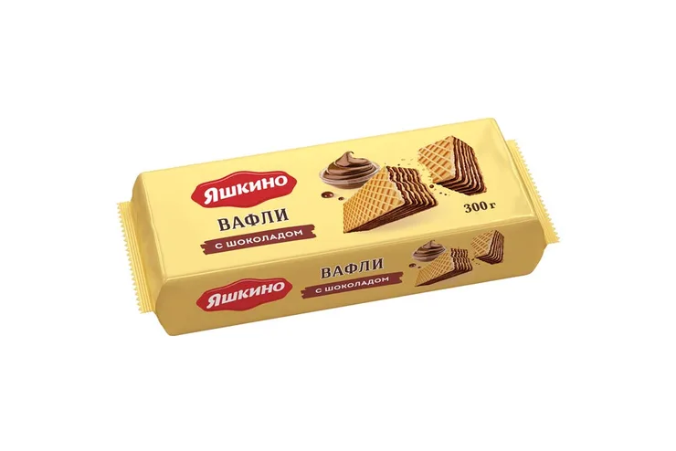 «Яшкино», вафли «Шоколадные», 300 г