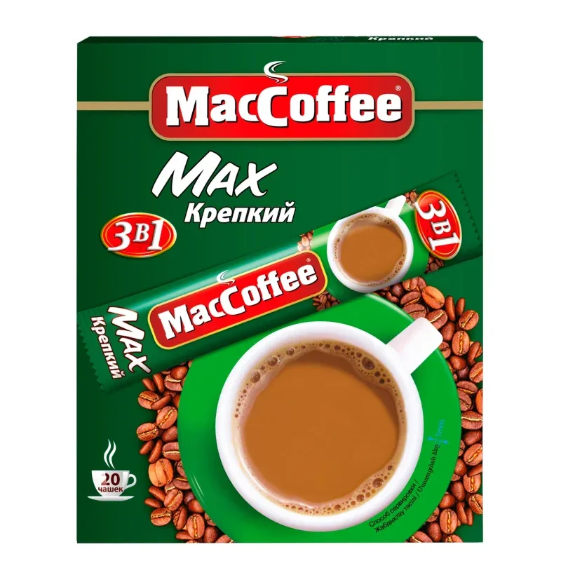 МакКофе 3в1 Макс крепкий (20) 16гр
