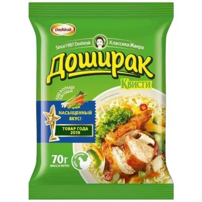 Лапша б/п Доширак 70гр курица брикет