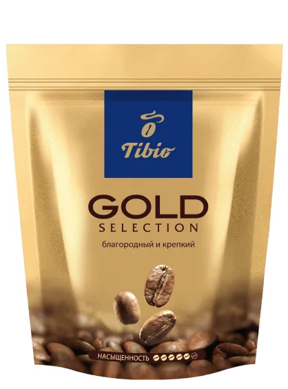 Кофе ТИБИО Голд (12) 150гр пакет крист.
