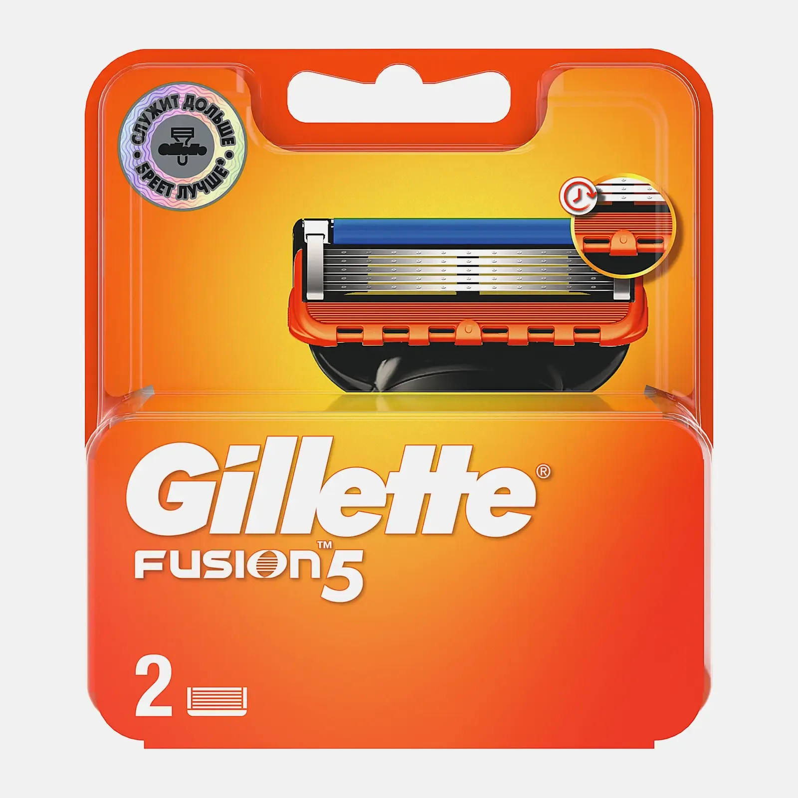 Сменная кассета Gillette Fusion 5 5 лезвий 2 шт