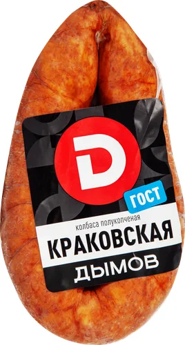 Колбаса полукопченая Дымов Краковская 400 г