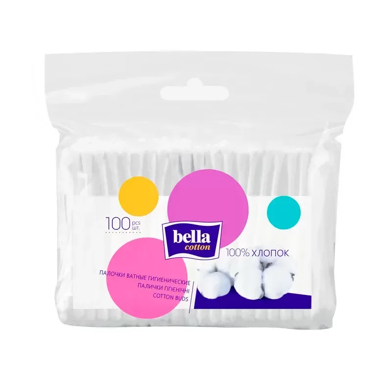 Ватные палочки Bella 100 шт