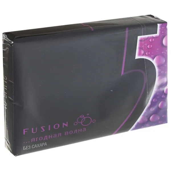 Жевательная резинка Five 5 Fusion ягодная волна 31 г