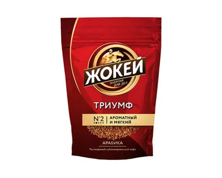 Кофе Жокей Триумф 150гр пакет крист.