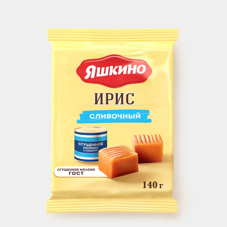 «Яшкино», ирис сливочный, 140 г
