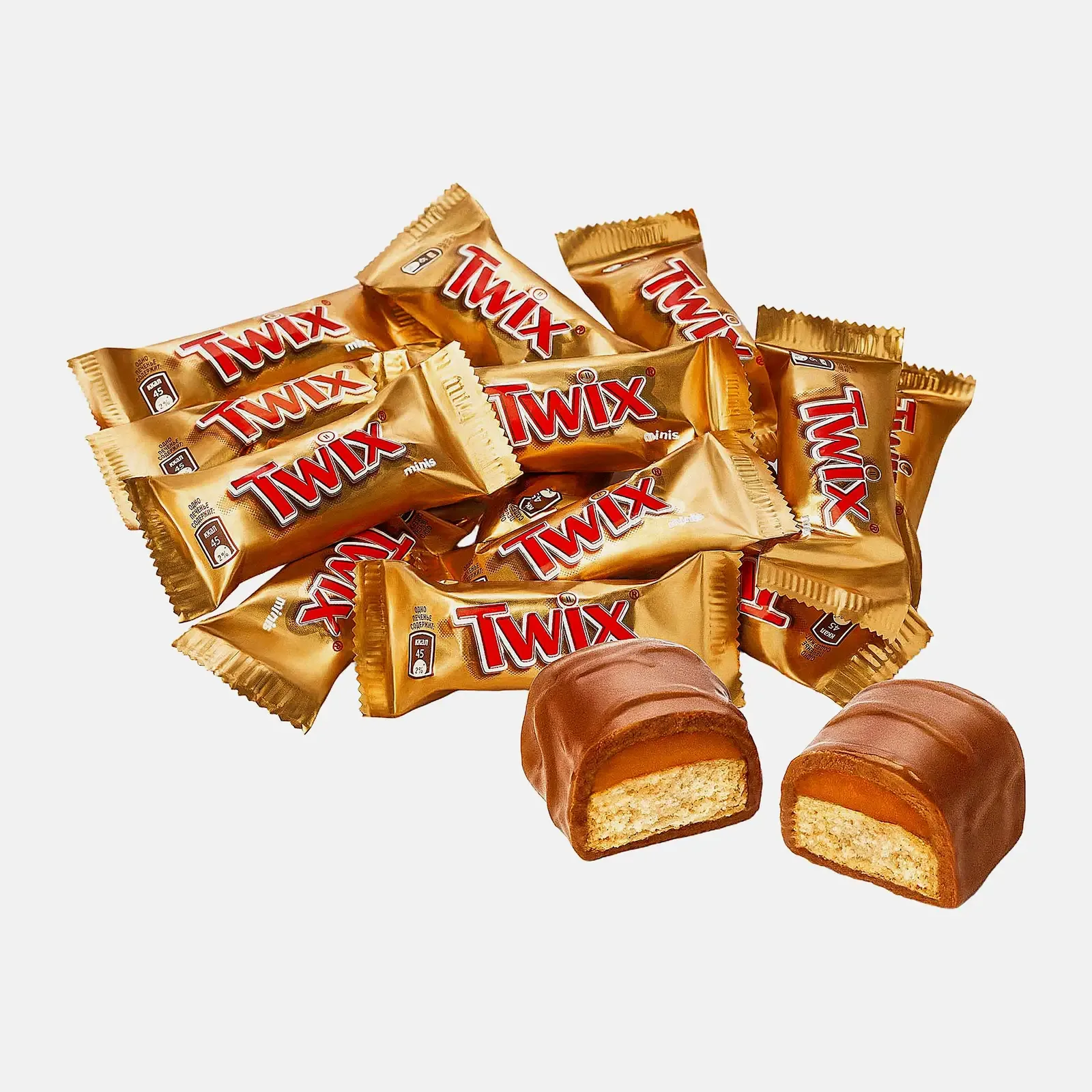 Шоколадные конфеты Twix Minis
