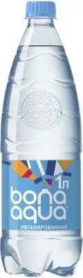 Вода питьевая Bona Aqua негазированная 1 л