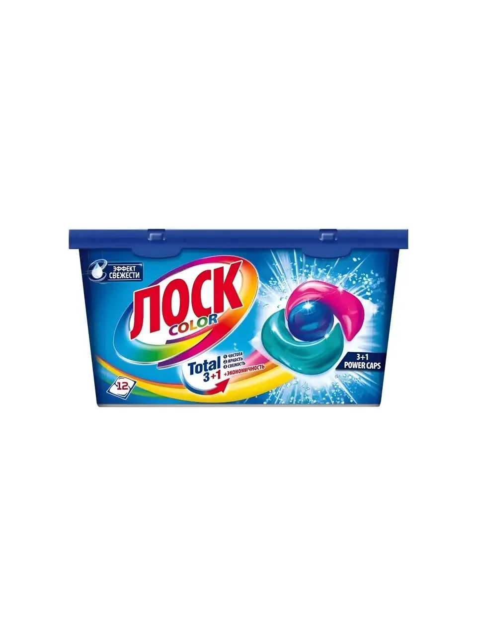 Капсулы для стирки Losk Color для цветного белья 12 шт