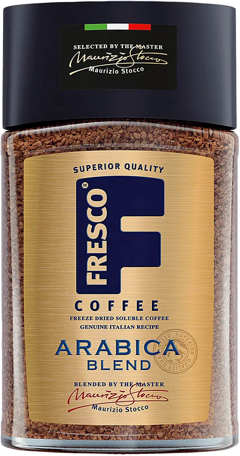 Кофе FRESCO Arabica Blend 190гр ст/б крист.