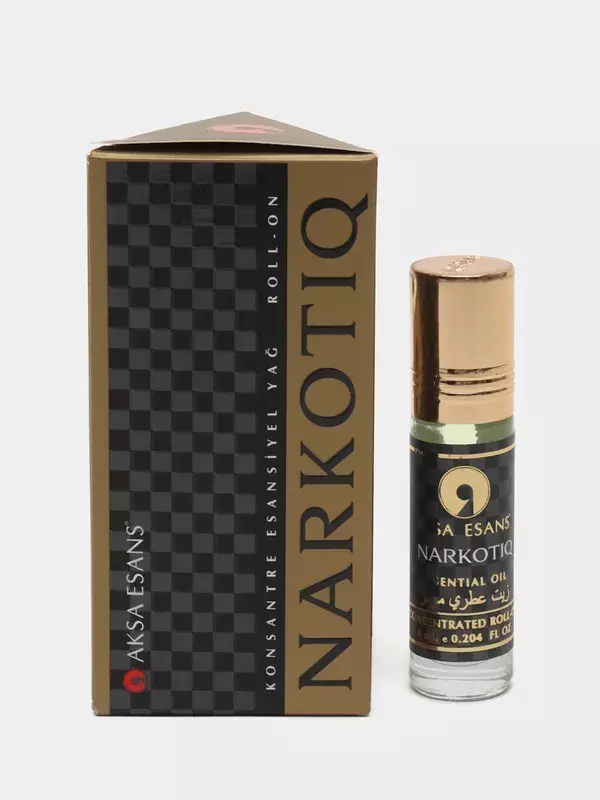 Духи масляные роликовые NARCOTIQ by Aksa Esans, 6 мл