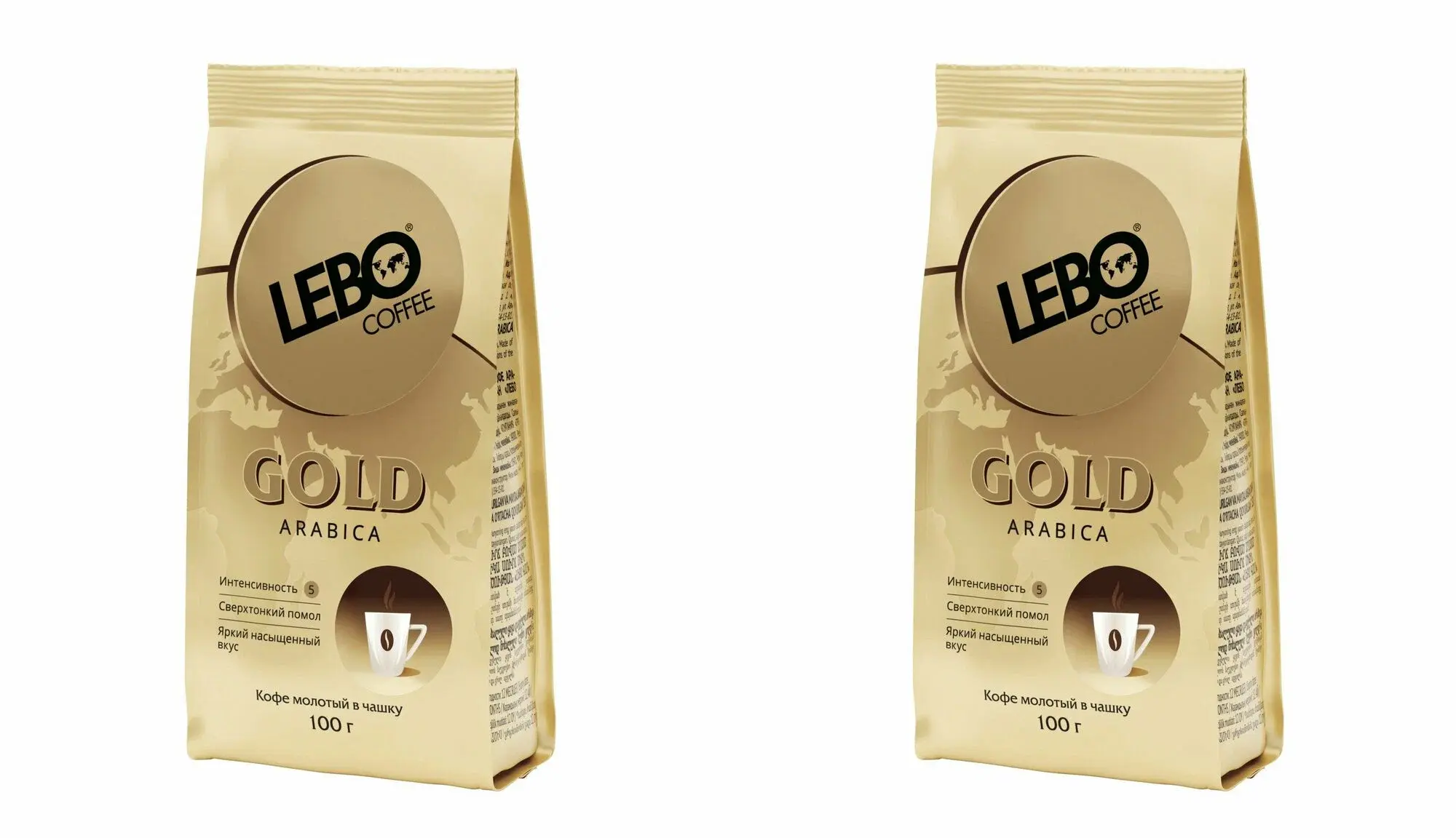 Кофе молотый для турки LEBO Gold 200 г