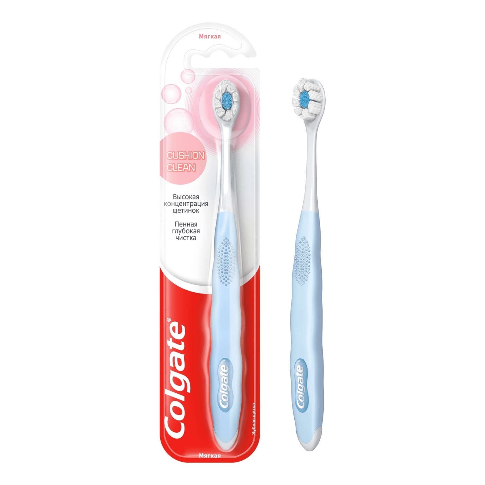 Зубная щетка COLGATE Cushion Clean, мягкая
